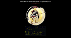 Desktop Screenshot of hoplitebrigade.com